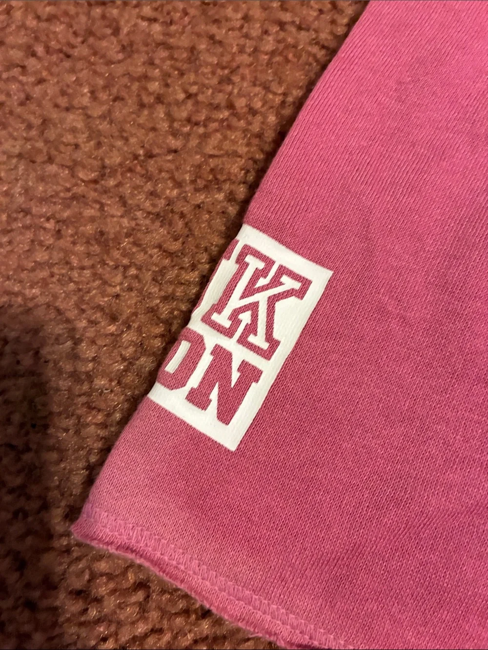 Victoria's Secret PINK Shorts - Dusy Rose Pink with White Logo, Medium